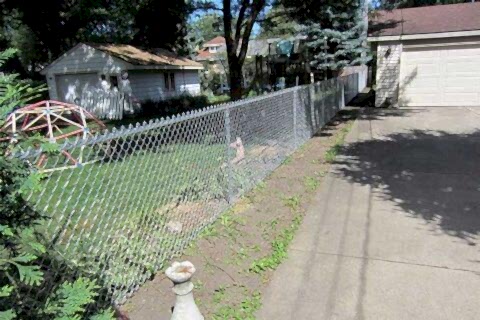 Chain Link Fence After