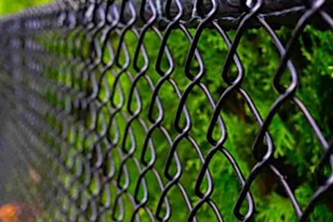 Process of installing a chain link fence in IL