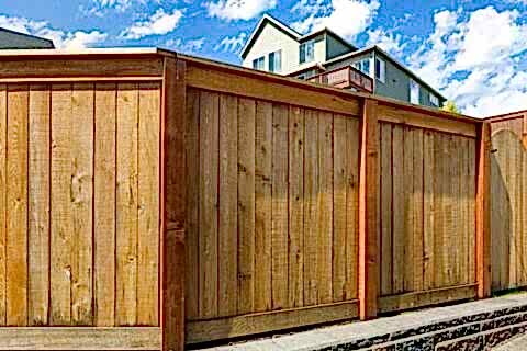 The strong wooden for fence in house from Paramount Fence