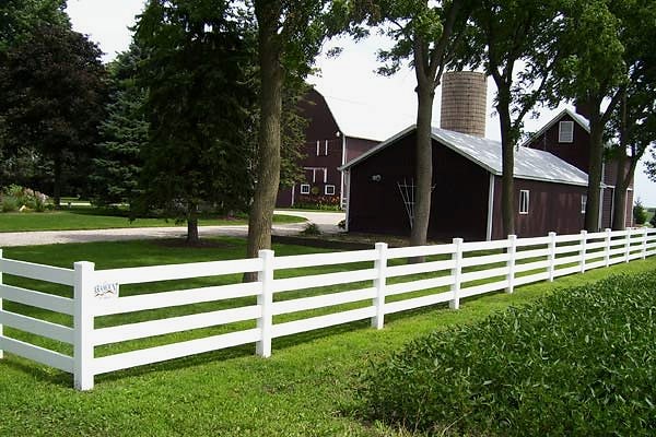 wooden fence