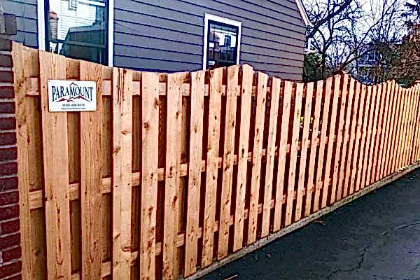 wood fence