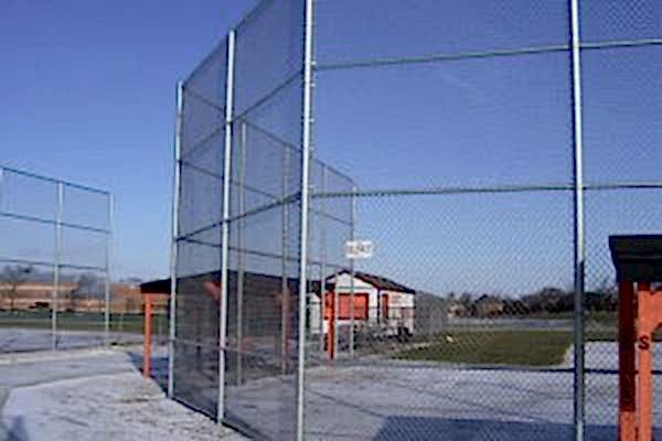 baseball field fence