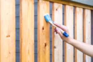 painted fence